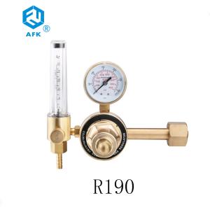 China R190 Brass Pressure Regulator With Flow Meter Outlet Connection M16-1.5RH wholesale