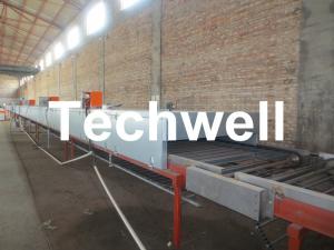 China Colorful Environmental Stone Chip Coated Steel Roof Tile Machine wholesale