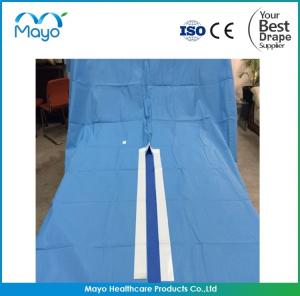 China Hospital PE Disposable Surgical Drapes Orthopedic Split U Drape wholesale