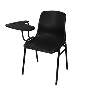 China Commercial Wear Resistance Stackable Office Chairs With Writing Pad wholesale