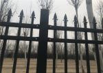 Heavy Duty 20*20*1mm Square Tube Garrison Fence Panels Flat Top Tubular Fence