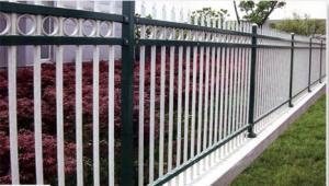 China Courtyard Wrought Iron Fencing Panels Hot Dipped Galvanized Heat Treated wholesale