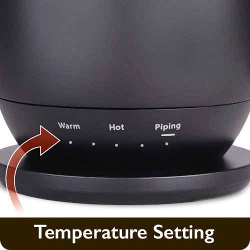 Electric Gooseneck Kettle, Temperature Control, Self-Heating Coffee Cup, LCD Panel For Pouring Coffee And Brewing Tea