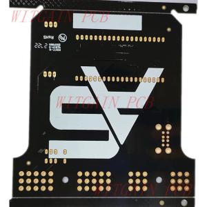 China ISO9001 8 Layer Black Solder Mask Printed Circuit Board 1OZ CU wholesale