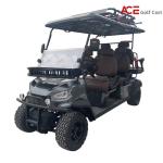 Smart Charger Carbon Steel 6 Seater Golf Cart With 48V 150AH Battery