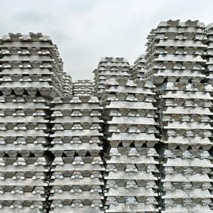 China Foundry Pure Aluminum Ingot Raw Material Unit Metal 99 Supplier wholesale