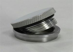 China Polishing Custom Titanium Machining Grade 2 Motorcycle Gas Tank Cap Knurled wholesale