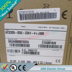 China ABB ACS355 Series Drives ACS355-03E-06A7-2 / ACS35503E06A72 wholesale