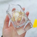 Fragrance Packaging Custom Logo Perfume Bottle Label Hot Stamping Transparent