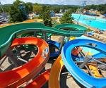 Water Amusement Park Large Play Equipment Cainival Fiberglass Slide
