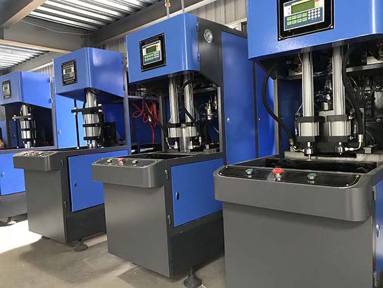 PET Bottle Blowing Machine with 400mm Neck Diameter and High Pressure Valve SMC