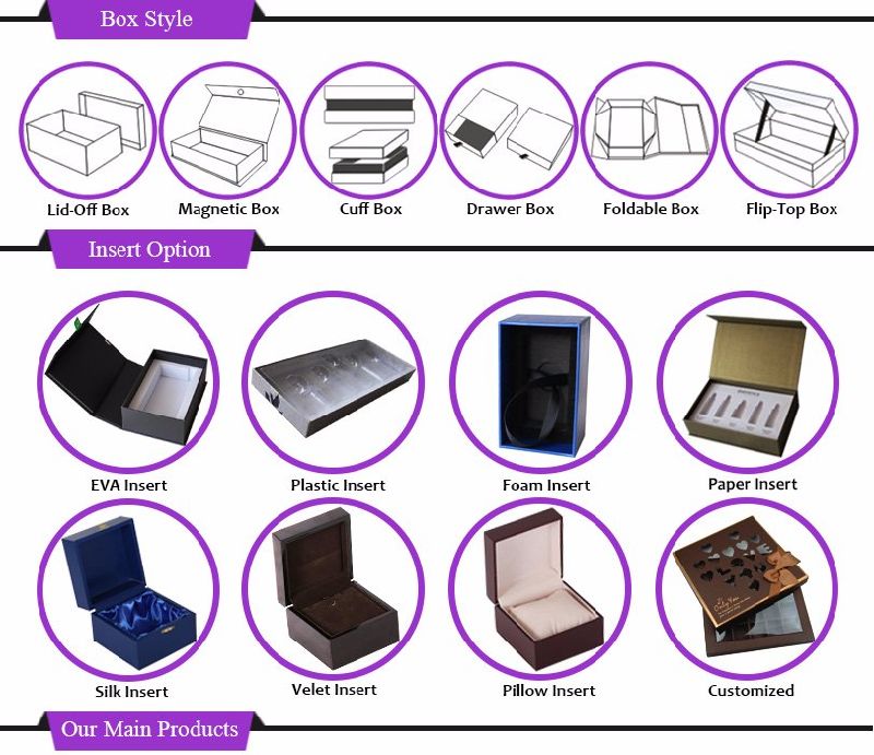 Customzied Black Square Flower Gift Box Cardboard Boxes for Flowers