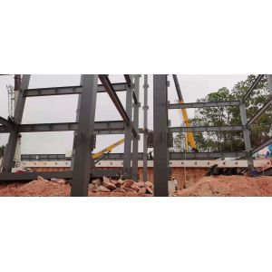 China H Beam Q355B Garage Steel Frame With Several Floors wholesale