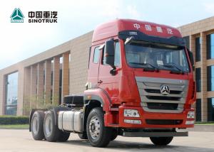 China 6X4 10 Wheels Prime Mover Truck SINOTRUK HOHAN 371HP With Double Sleepers wholesale