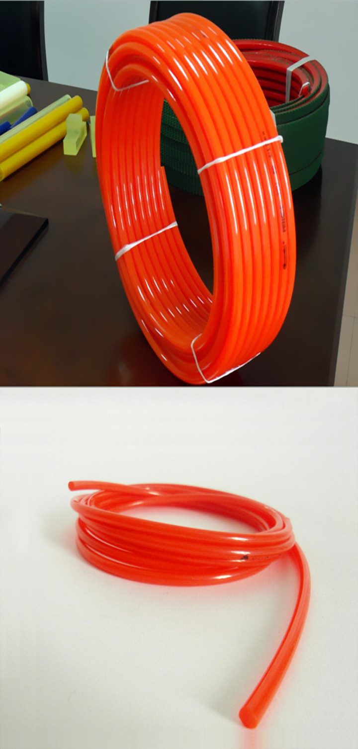 Polyurethane Pu Round Belt , Ceramic Industry Food Grade Conveyor Belt