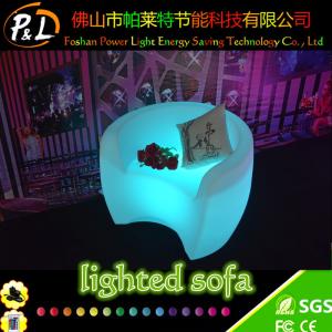 China Bar Furniture Glowing Illuminated LED Sofa wholesale
