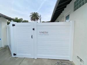 China White Home Garden Horizontal Vinyl Fence Rodent Proof wholesale