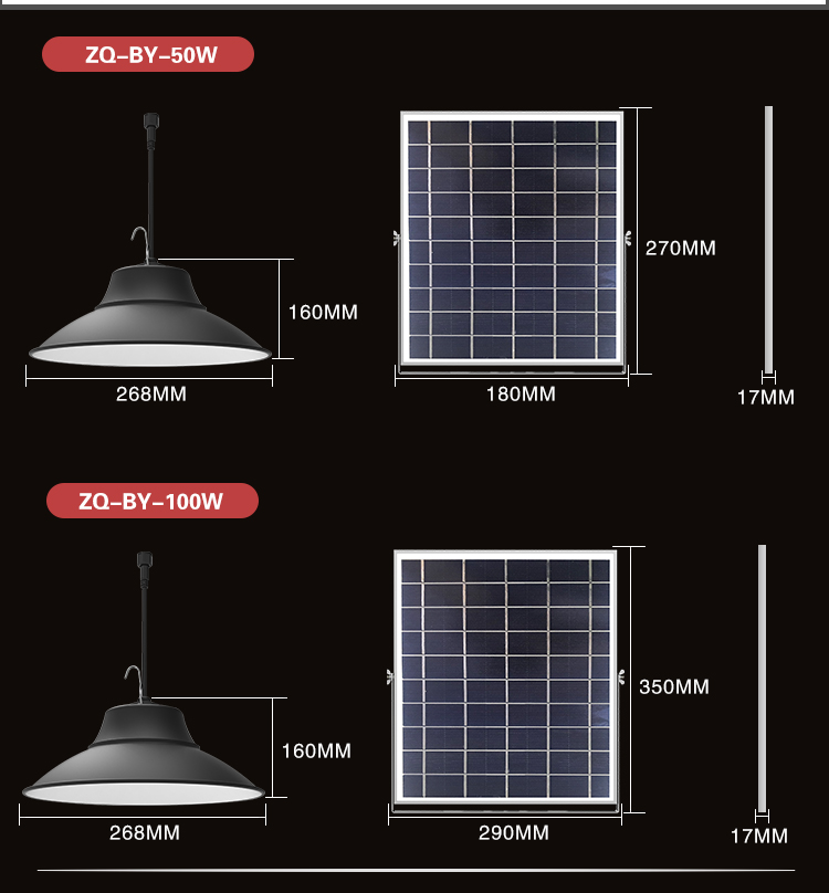 Pendant Smart Solar Powered Led Ceiling Lights With LiFePO Battery up to 13hr Φ268*160mm
