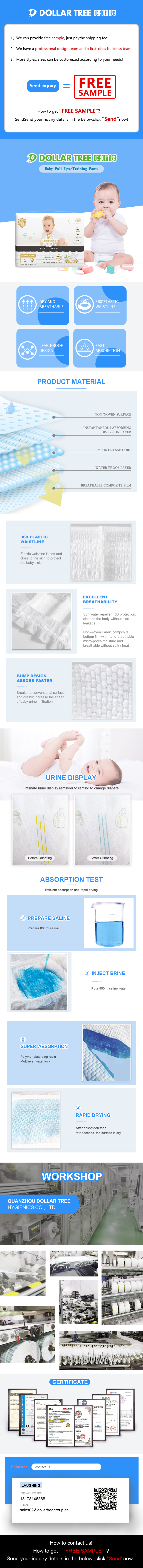 Your Best Choice Unihope Flute Baby Diaper with Dry Surface Absorption and Leak Guard