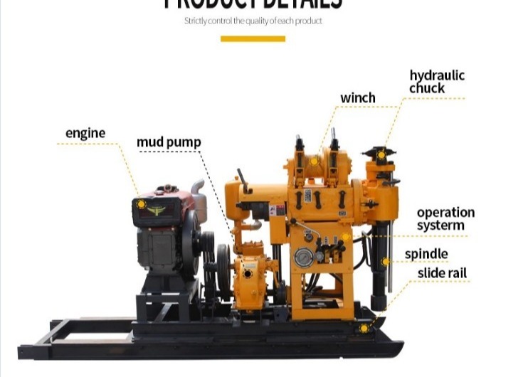 Customized GK 200 Geological Drilling Rig Small Portable Equipment