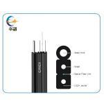 G657A FRP Steel Strength Member Ftth Drop Fiber Optic Cable Self Supporting