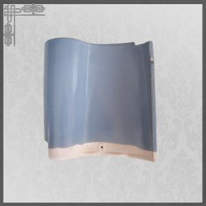 China Blue Glazed S Type Ceramic Roof Tiles Building Construction Material wholesale