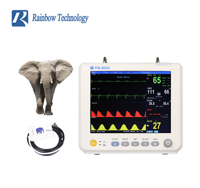 8 Inch Ambulance Multi Parameter Patient Monitor Real Time S T Segment Analysis