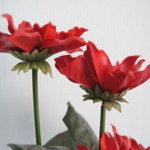 Real Touch PU Christmas Flowers