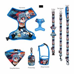 China Heavy Duty Pet Harness Vest Sweat Resistant Poop Bag Holder wholesale
