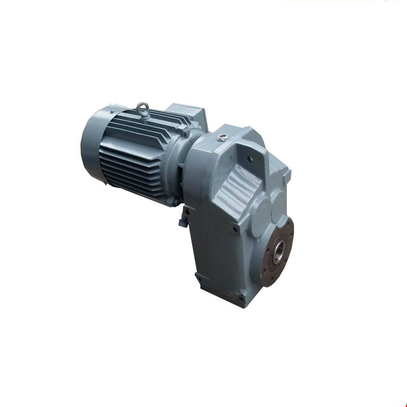 Custom Hollow Shaft Helical Gearbox Speed Reducer With Inline Torque Arm