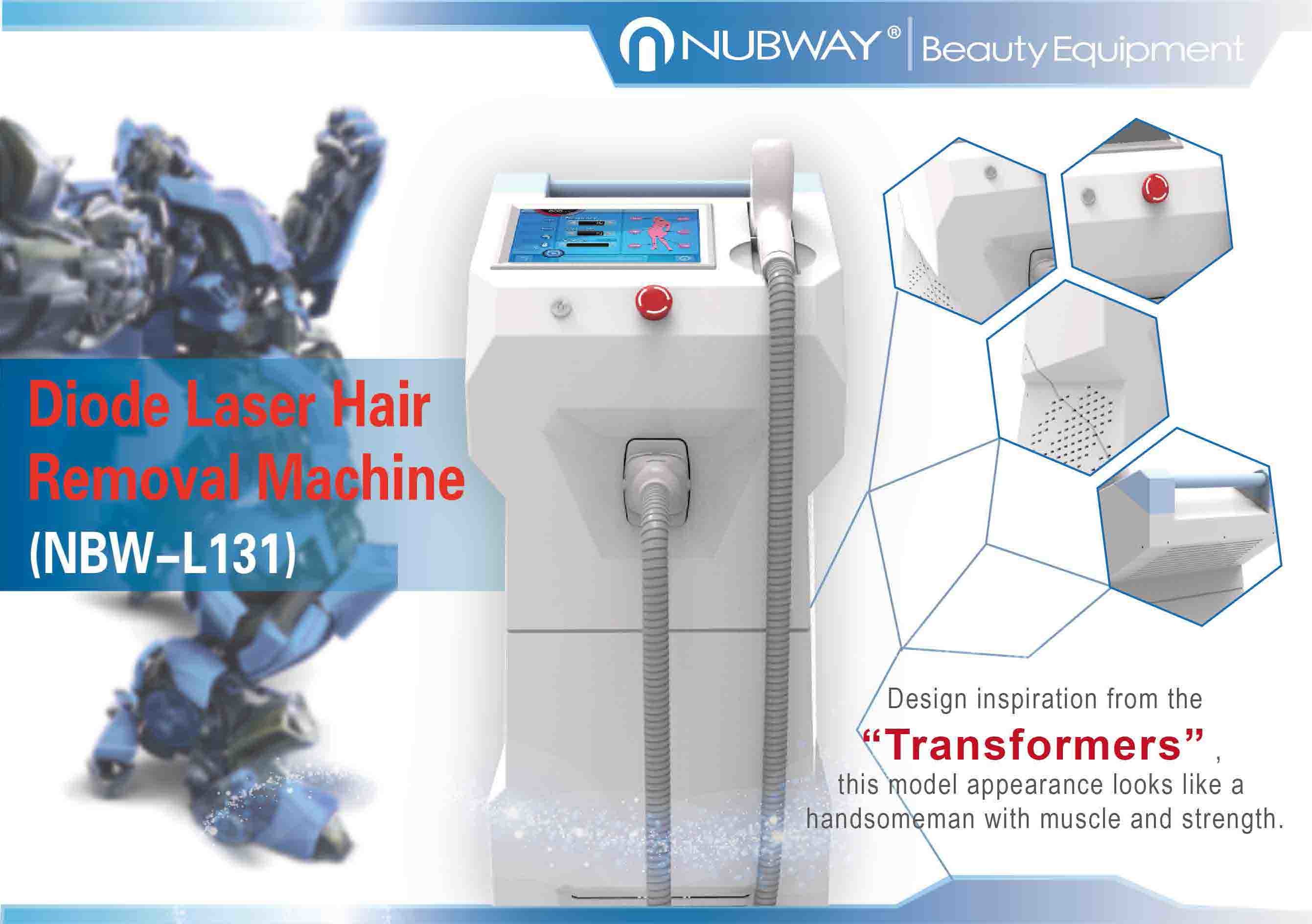 Alexandrite laser 755nm hair removal equipment professional laser hair removal