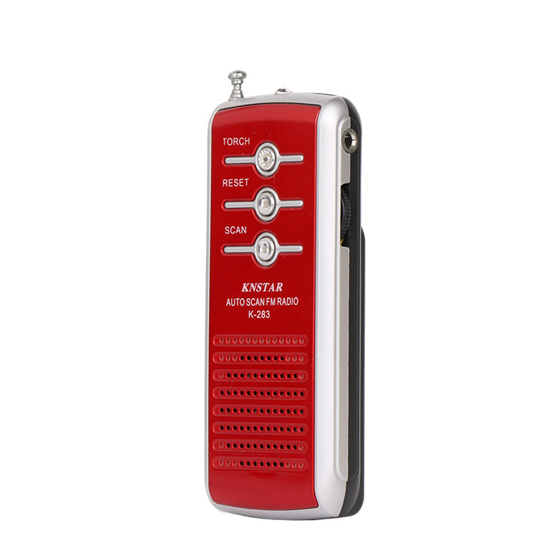 OEM FM Speaker Radio 22mm DSP Chip Pocket Outdoor FM108 Single Band