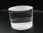 Optical Glass 150*150mm Transparent Direct Drawn Quartz Ingot