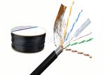 0.55mm CCA Cat6 Ethernet Cable ETL 305m HDPE Cat 6 FTP Cable