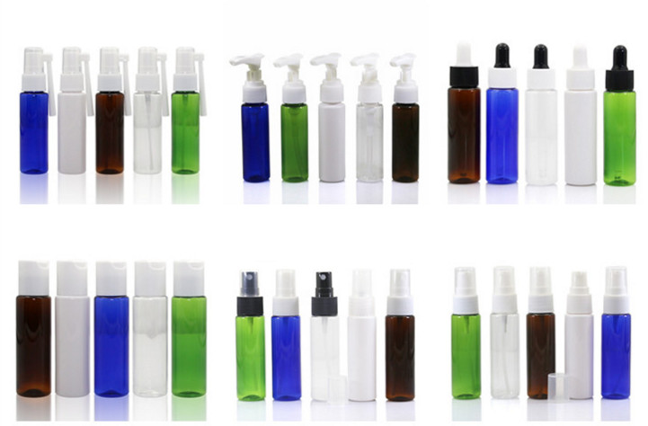 Empty Plastic Cosmetic Spray Bottle Transparent 5ml 8ml Sample Size FDA