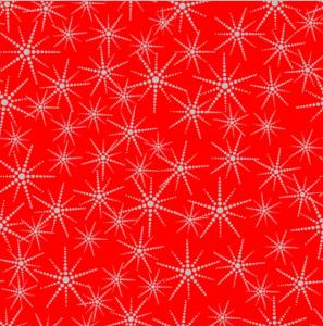 China Red Birthday 54 X 108 Premium Paper Tablecloths Silver Star ODM wholesale