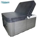 Energy - Saving Rectangle Rounded - Corners Charcoal Insulation Cover Vinyl Spa