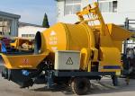 Mobile Hydraulic Beton Plaster Mixer Pump Mini Building Construction Equipments