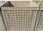 Fabric Lined Military Gabion Box , Gabion Baskets Retaining Wall