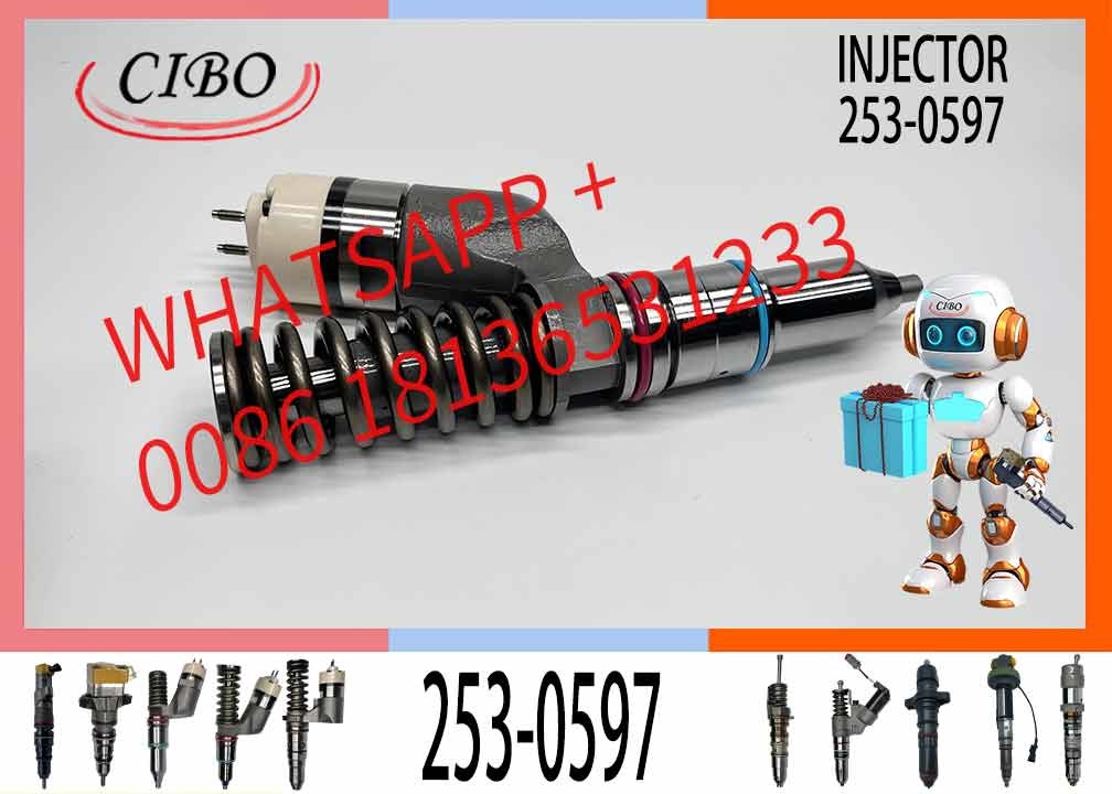 C+ For excavator injector assy 253-0618 10R-0724 295-9085 211-3028 374-0705 253-0597