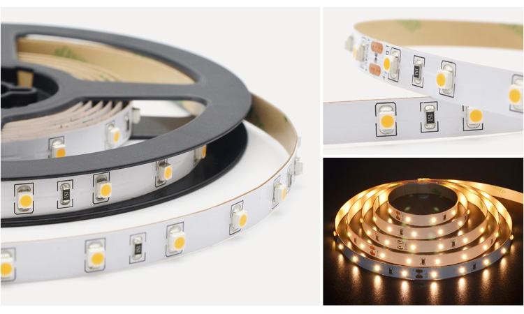 China factory price led strip 4.8 watt per meter, high cri 3528 led light
