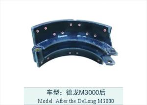 China Semi Truck Brake Shoes Delong M3000 27MM OEM 1443 Brake Shoe 419x203mm wholesale