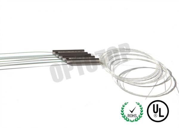 Mini Custom Optical Fiber Splitter With Connector LC SC FC , Rack Mount Splitter