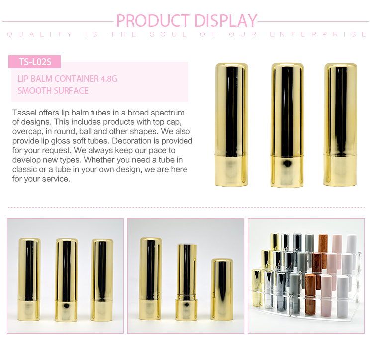 Wholesales China Beauty Cosmetic Recycled Plastic Lip Balm Tubes