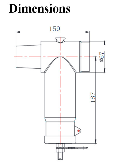 IEC 60502 Cold Shrink Cable Accessories 5KA Deadbreak Elbow Connector