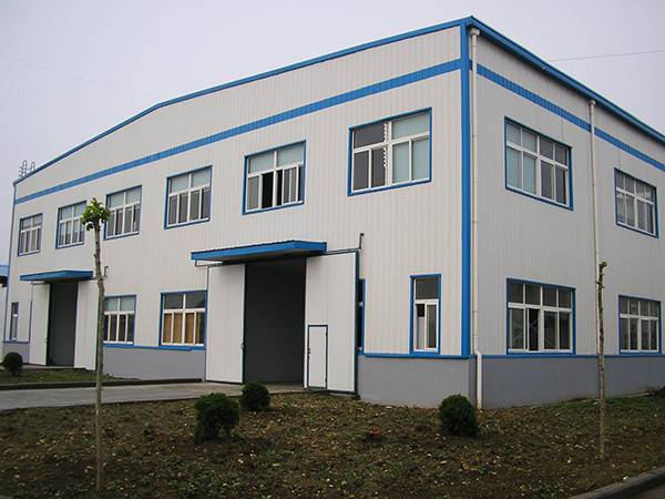 Welded H Section Steel Prefabricated Building For Custom Warehouse Workshop