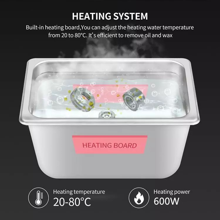 Aircraft Parts Mechanical Ultrasonic Cleaner 4.5L 6.5L 15L 22L 30L