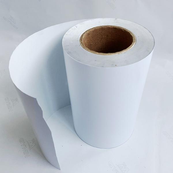 Lower Temperature Use Aluminum Coated Art Paper Tire Label Self Adhesivewith