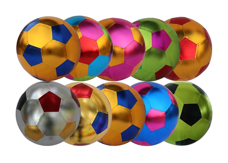 Plastic Net and Inflatable Toy Giant Fabric Cloth Soccer Ball for Kids 50 cm Diameter