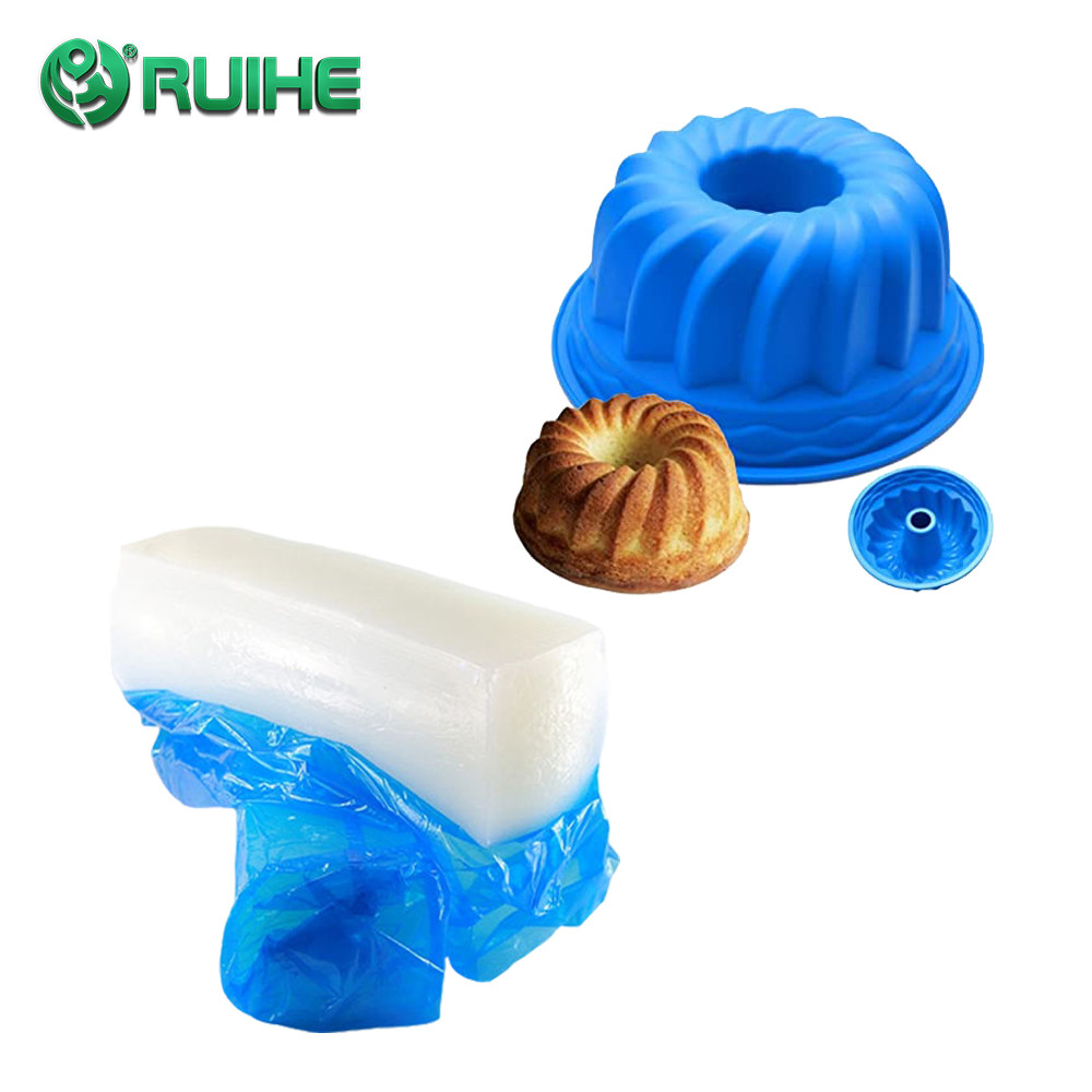 Moldiing Good Physical Properties Solid Silicone Rubber HTV Compound Fumed Gas Phase